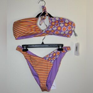 Brand new with tags reversible dippin daisys bikini size size XL
